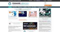 Desktop Screenshot of formaremedicala.ro